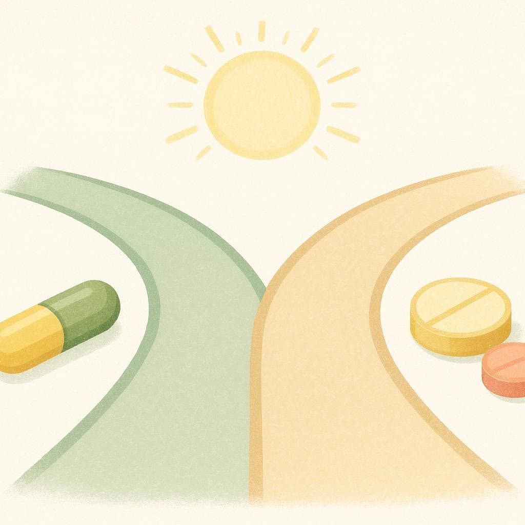 Icon showing a downward trend line representing weight reduction.